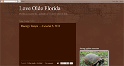 Desktop Screenshot of oldeflorida.blogspot.com