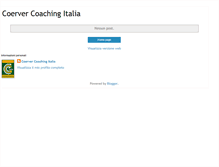 Tablet Screenshot of coerver-coaching-italy.blogspot.com
