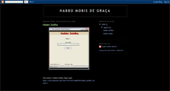 Desktop Screenshot of habbomobisdegraca.blogspot.com