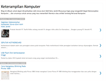 Tablet Screenshot of keterampilankomputer.blogspot.com