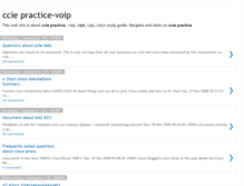 Tablet Screenshot of ccie-practice-demand.blogspot.com