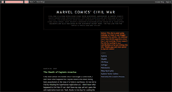 Desktop Screenshot of civilwarcomics.blogspot.com