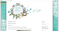 Desktop Screenshot of mymomentstotreasure.blogspot.com