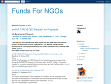 Tablet Screenshot of funds4ngos.blogspot.com