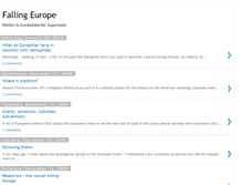 Tablet Screenshot of fallingeurope.blogspot.com