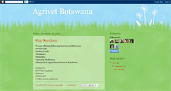 Desktop Screenshot of agrivetbotswana.blogspot.com