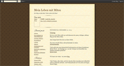 Desktop Screenshot of leben-mit-mitsu.blogspot.com