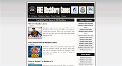 Desktop Screenshot of newblackberrygames.blogspot.com