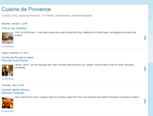 Tablet Screenshot of cuisinedeprovence.blogspot.com