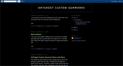 Desktop Screenshot of ontargetcustomgunworks.blogspot.com