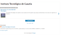 Tablet Screenshot of institutotecnologicodecuautla.blogspot.com