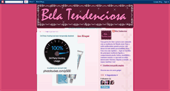 Desktop Screenshot of belatendenciosa.blogspot.com