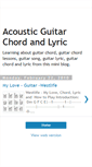 Mobile Screenshot of guitarlovesongs.blogspot.com