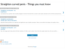 Tablet Screenshot of penis-curved-straighten.blogspot.com