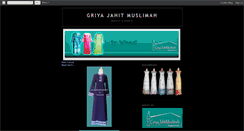 Desktop Screenshot of griyajahitmuslimah.blogspot.com