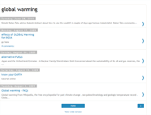 Tablet Screenshot of globalwarming-jimmy.blogspot.com