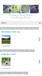 Mobile Screenshot of creatingafamilyhome.blogspot.com