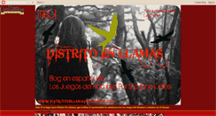 Desktop Screenshot of distritoenllamas.blogspot.com
