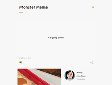 Tablet Screenshot of monstermama-monstermama.blogspot.com