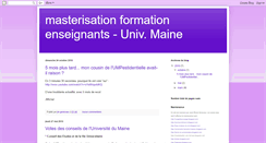 Desktop Screenshot of masterisation-univ-lemans.blogspot.com