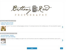 Tablet Screenshot of bethanyreedphotography.blogspot.com