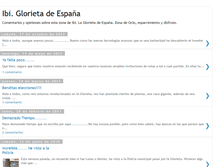 Tablet Screenshot of ibiglorietaespanya.blogspot.com