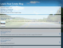 Tablet Screenshot of lisasrealestateblog.blogspot.com
