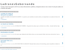 Tablet Screenshot of ladronesgobernando.blogspot.com