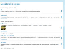 Tablet Screenshot of eu-coisasnossas.blogspot.com