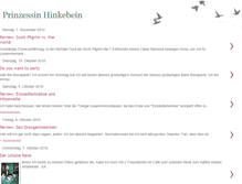 Tablet Screenshot of prinzessinhinkebein.blogspot.com