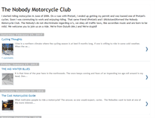 Tablet Screenshot of nobodymotorcycleclub.blogspot.com