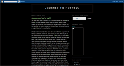 Desktop Screenshot of journeytohotness.blogspot.com