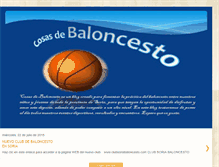 Tablet Screenshot of fdrclubbaloncesto.blogspot.com