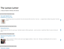 Tablet Screenshot of lemonletter.blogspot.com