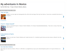 Tablet Screenshot of mexicoadventure-nikia.blogspot.com