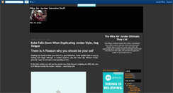 Desktop Screenshot of nikeairjordanshop.blogspot.com