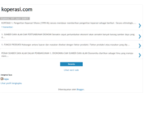 Tablet Screenshot of ekonomikoperasi.blogspot.com
