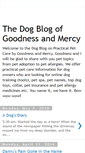 Mobile Screenshot of goodnessandmercypet.blogspot.com