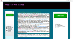 Desktop Screenshot of freesafekidsgames.blogspot.com