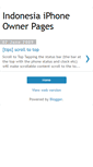 Mobile Screenshot of iphoneowner.blogspot.com