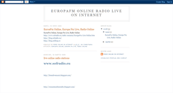 Desktop Screenshot of europafmonline.blogspot.com