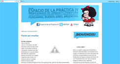 Desktop Screenshot of espaciodelapracticaiv.blogspot.com