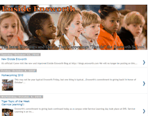 Tablet Screenshot of ensworthschool.blogspot.com