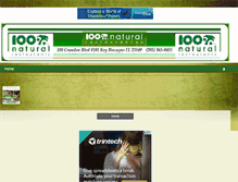 Tablet Screenshot of 100naturalrestaurant.blogspot.com