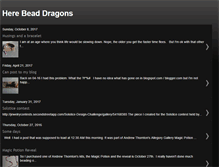 Tablet Screenshot of beaddragons.blogspot.com