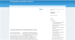 Desktop Screenshot of annoncegratuitevoiture-35.blogspot.com