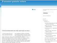 Tablet Screenshot of annoncegratuitevoiture-35.blogspot.com