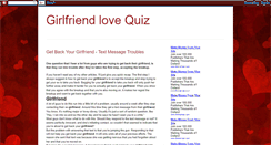 Desktop Screenshot of girlfriendlovequiz.blogspot.com