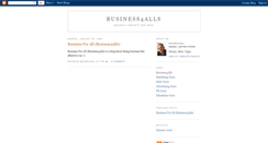 Desktop Screenshot of business4alls.blogspot.com