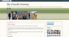 Desktop Screenshot of lisa-mycrossfitjourney.blogspot.com